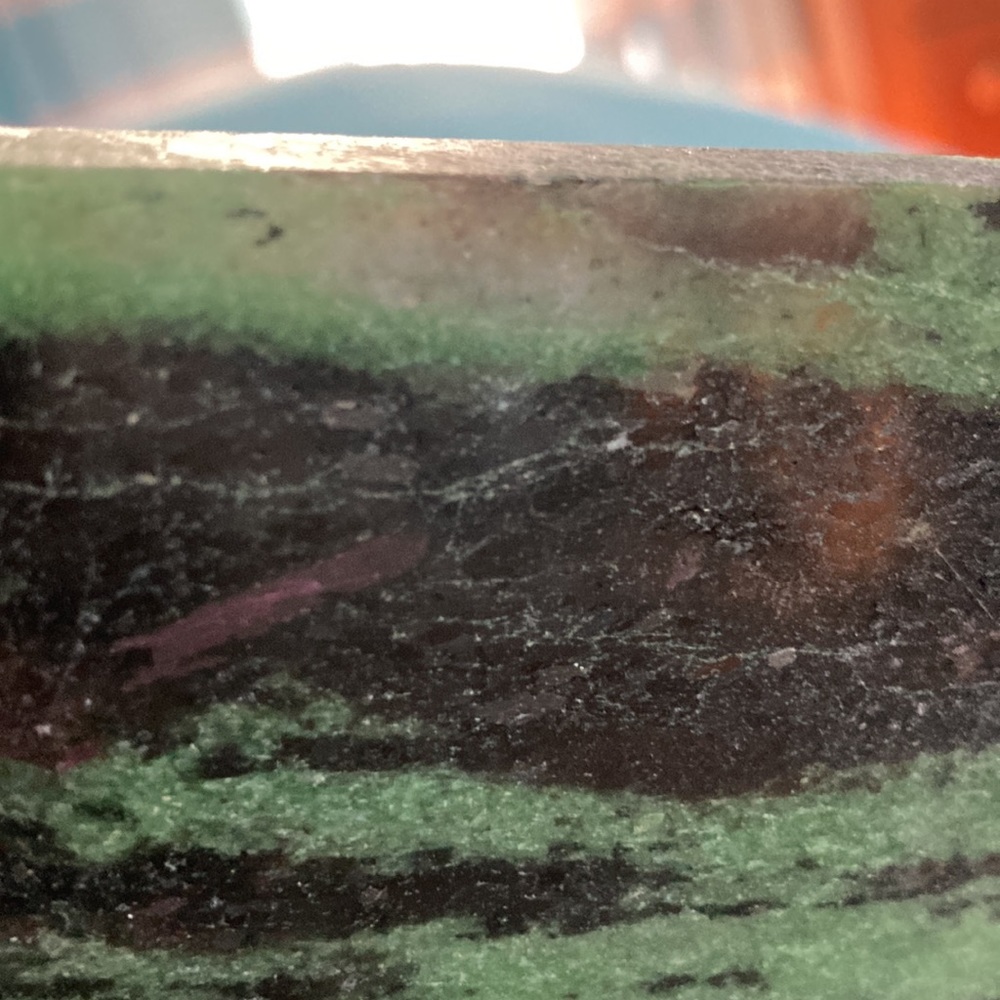 Ruby In Zoisite Slab. Full Of Ruby And Sparkles. … - image 3